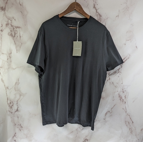 Everlane T Shirt Mens Short Sleeve Tee Black Uniform Crew Neck - Picture 2 of 12